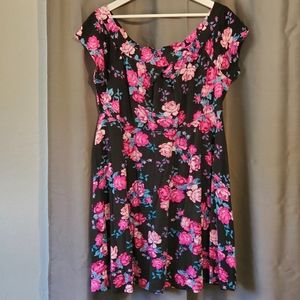 TORRID off the shoulder Skater dress
